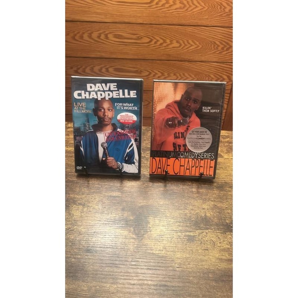 Dave Chappelle DVD Bundle Killin' Them Softly & For What It's Worth New Sealed